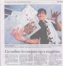 news article of MR Bottle on the straits times